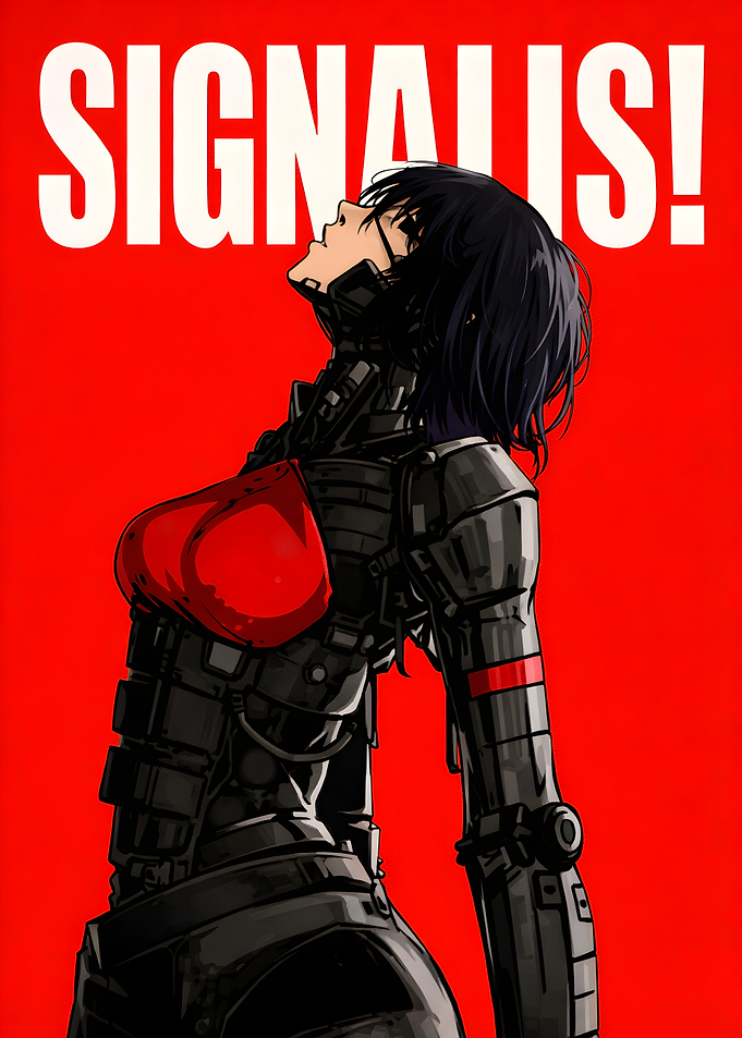Signalis Game Poster