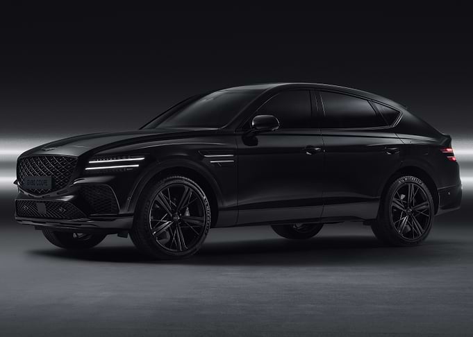 Black Genesis GV80 Coupe