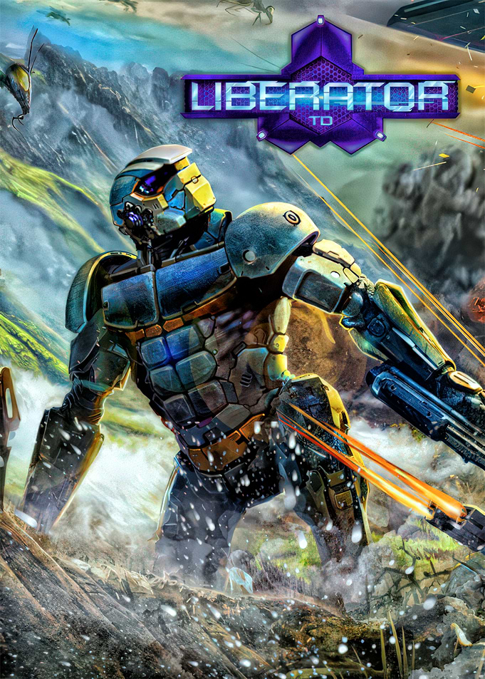 Liberator TD Sci-Fi Robot Combat