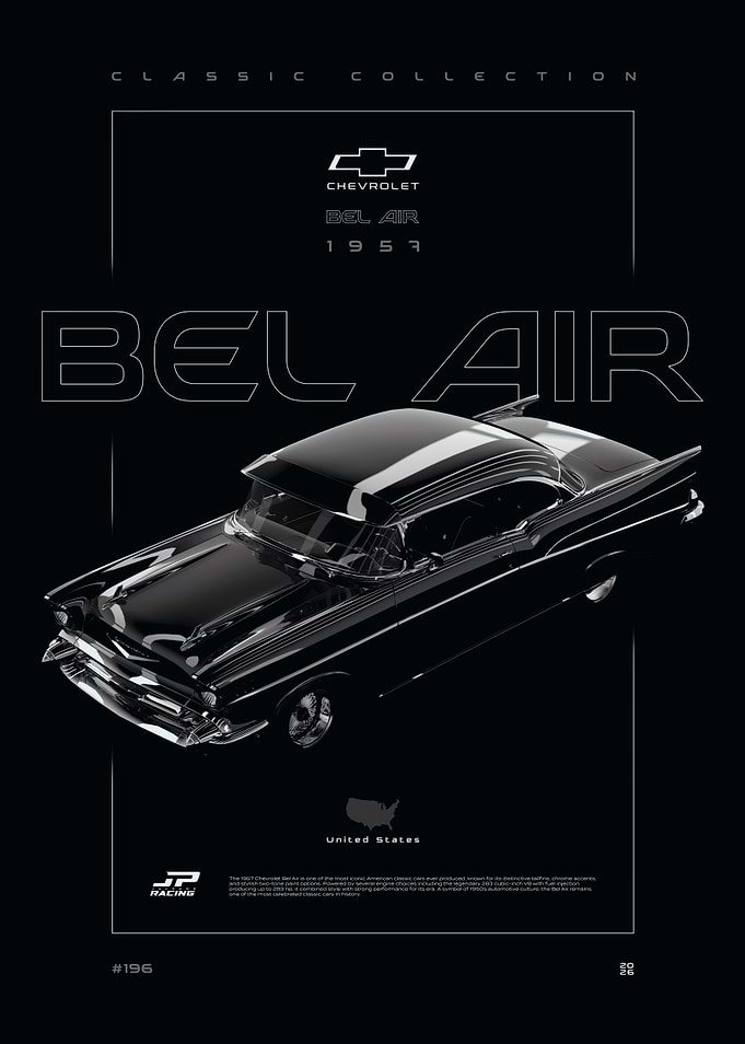 1957 Chevrolet Bel Air Classic Car