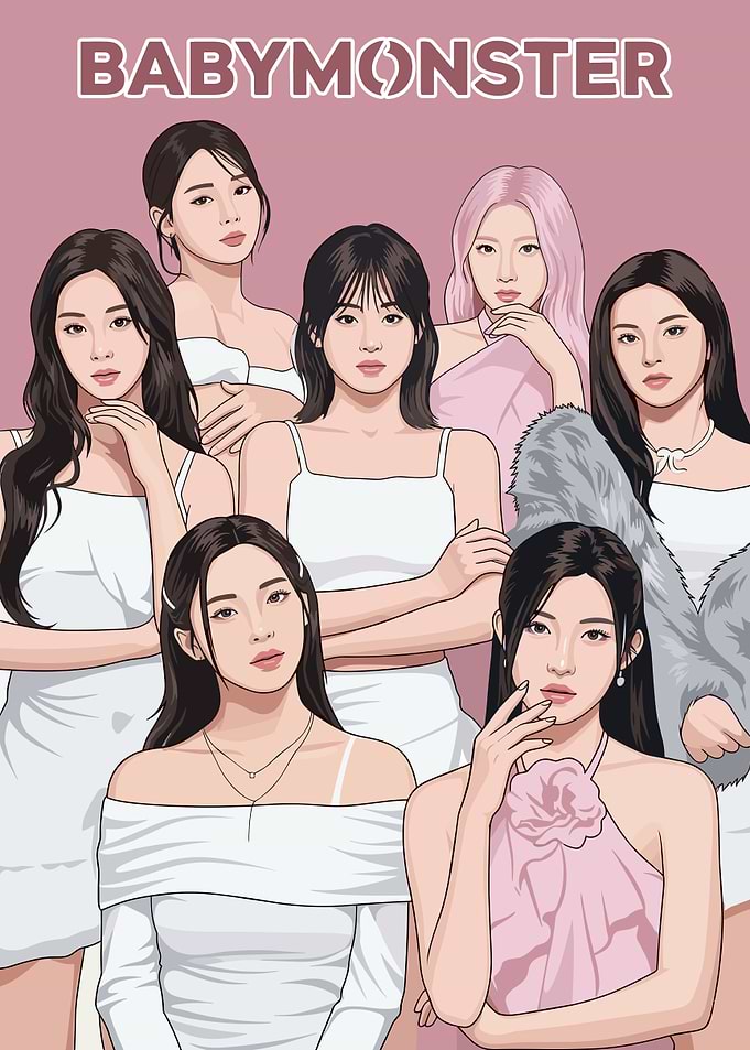BABYMONSTER Group Portrait