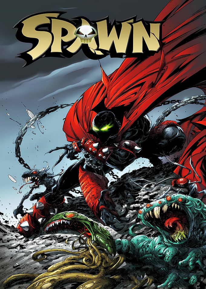 Spawn Comic Book Cover