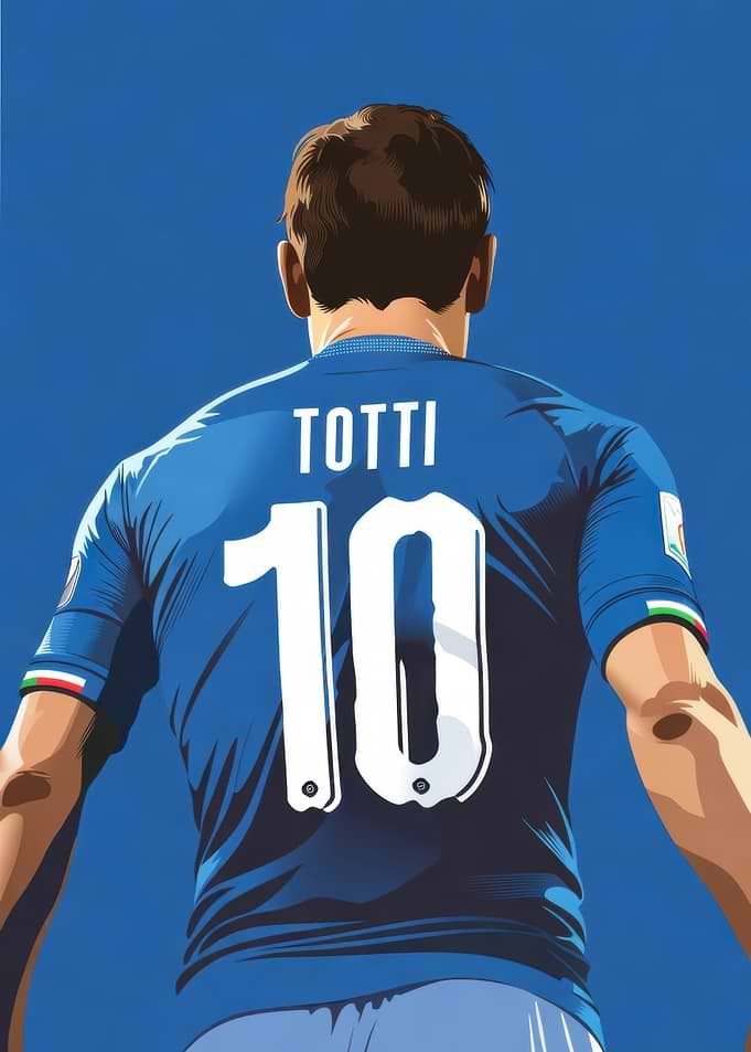 Francesco Totti Italy Soccer Jersey
