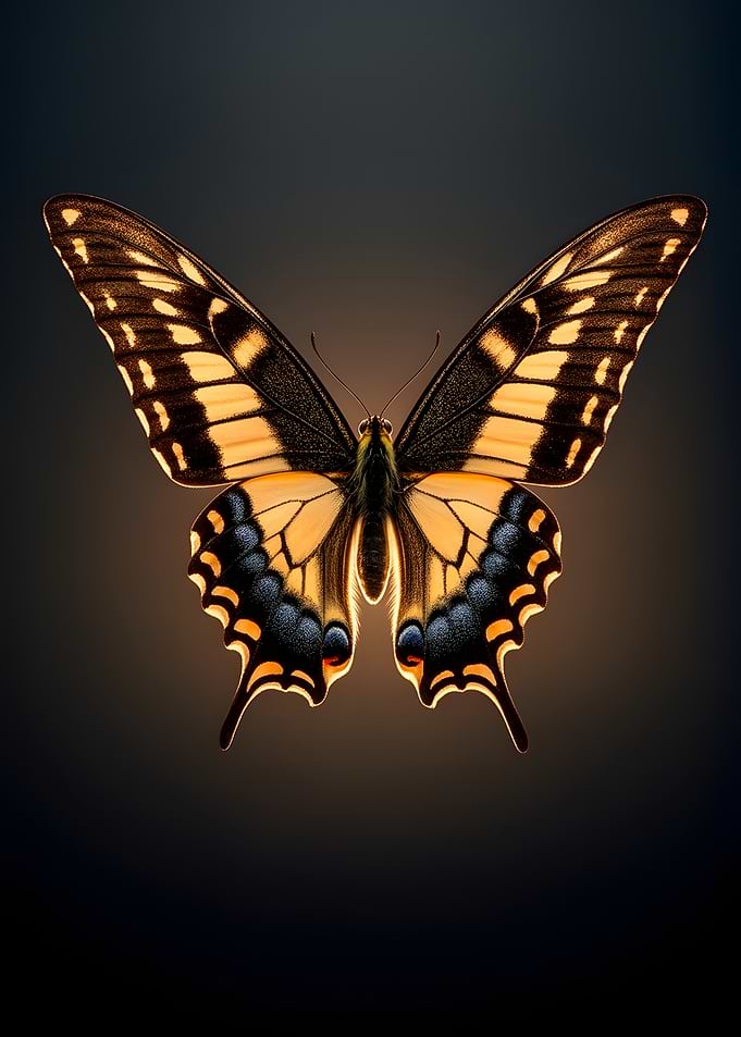 Close-up of a Swallowtail Butterfly