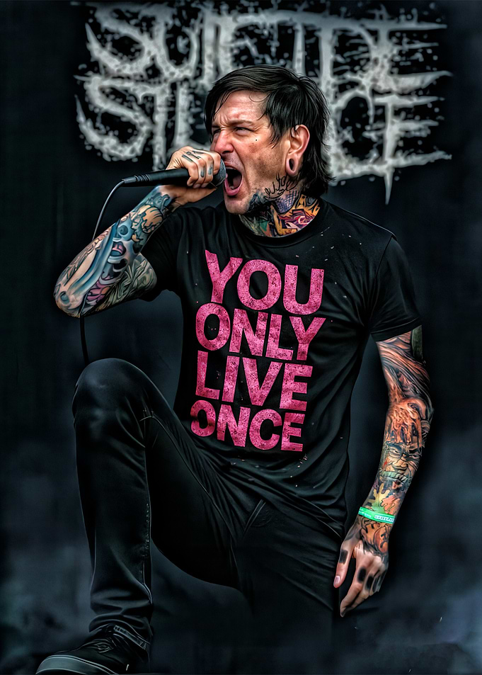 Suicide Silence Singer Performing