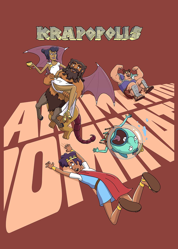 Krapopolis Characters in Action