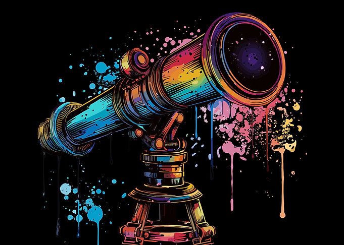 Neon Telescope