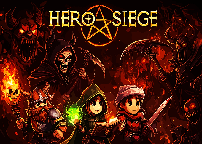 Hero Siege Game Art
