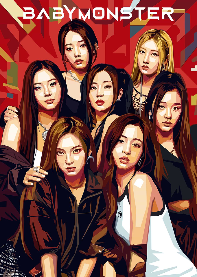 BABYMONSTER Group Portrait