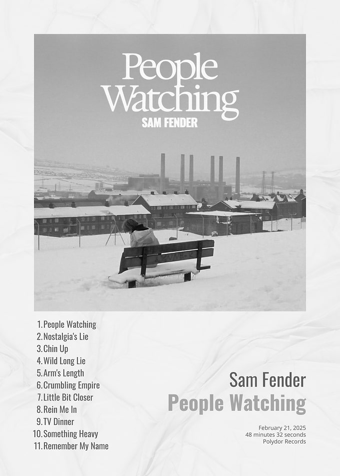 Sam Fender People Watching Album Art