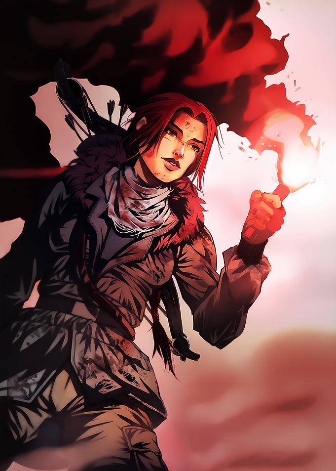 Lara Croft Game Art