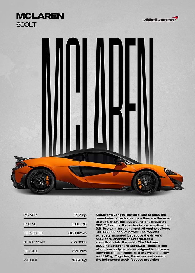 McLaren 600LT Supercar
