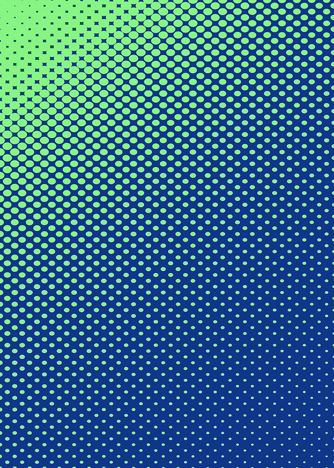 Abstract Halftone Dot Gradient
