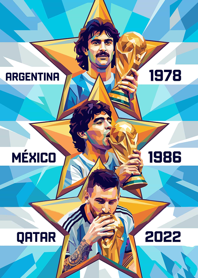 Argentinian Football World Cup Victories