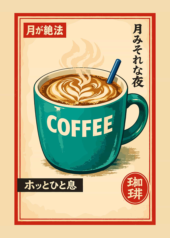Vintage Japanese Coffee