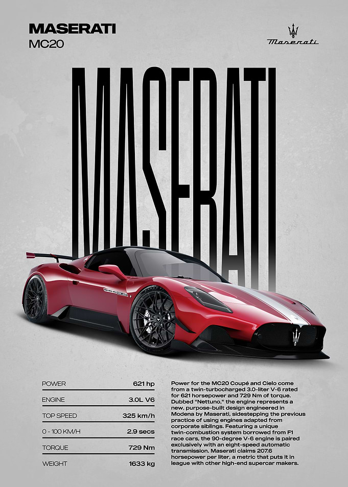 Maserati MC20 Supercar