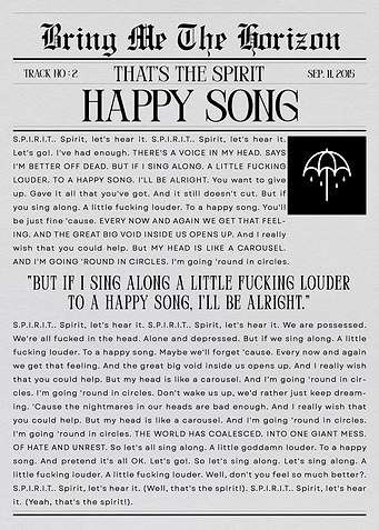 Bring Me The Horizon Happy Song