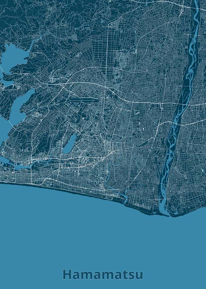 Hamamatsu City Map