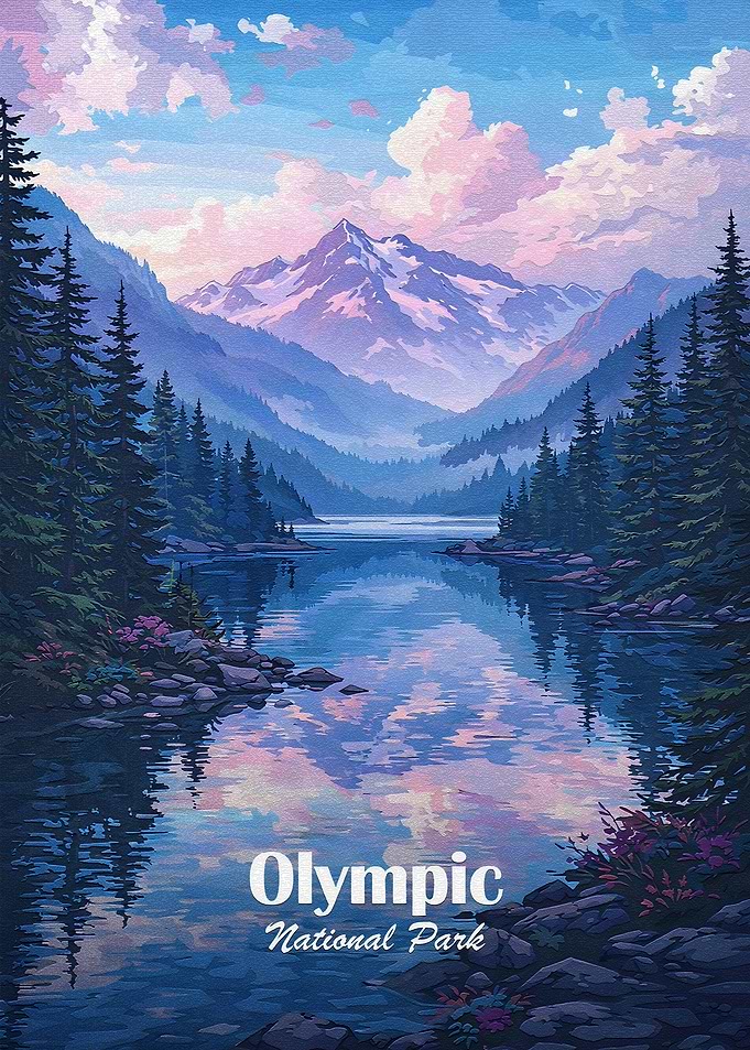Olympic National Park Landscape