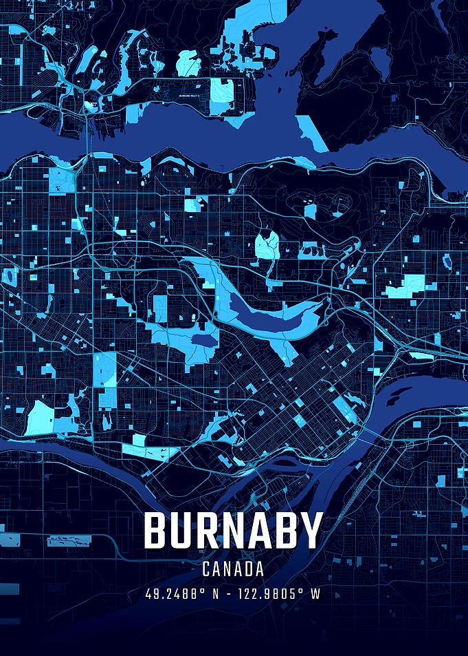 Burnaby Midnight City Map