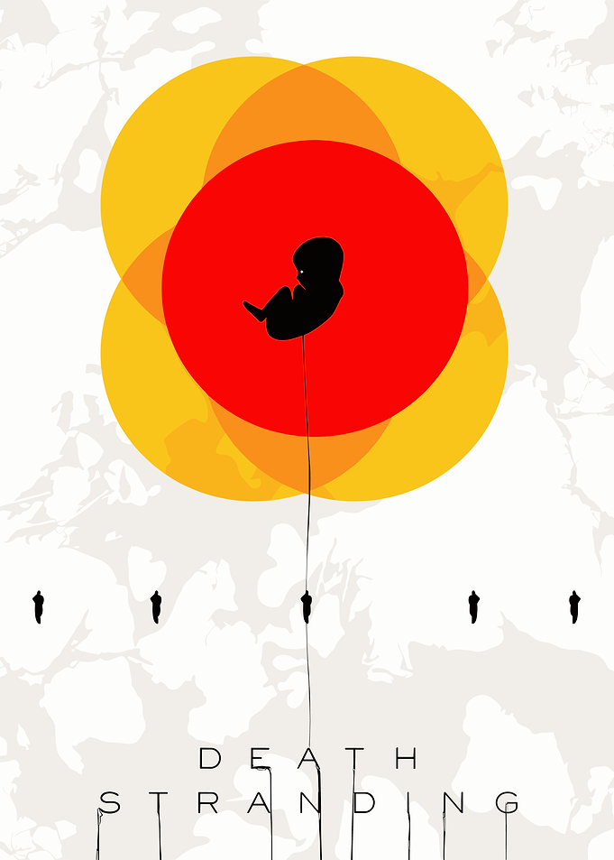 Death Stranding Fetus Poster