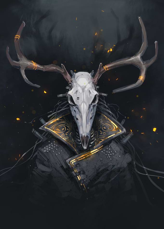Deer Skull Warrior