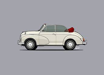 Morris Minor Tourer Convertible Classic Car
