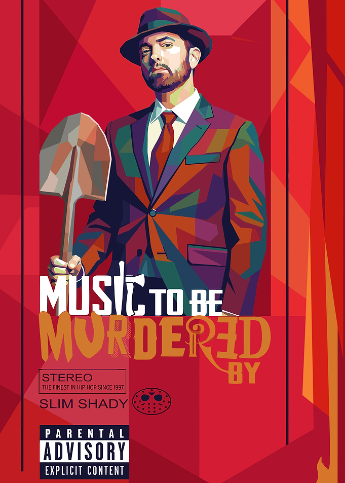Eminem Music to Be Murdered By Album Art