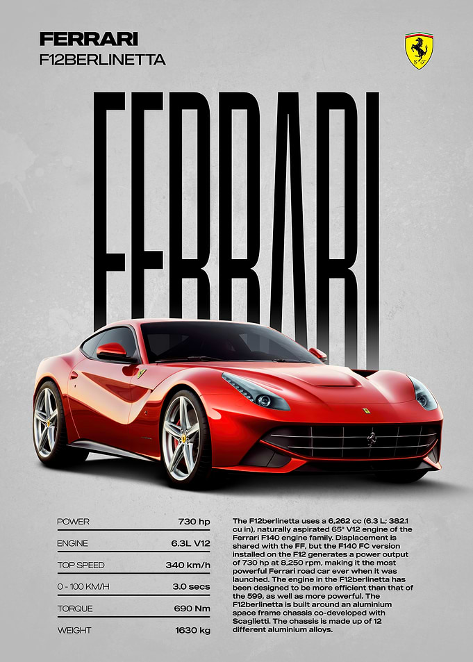Ferrari F12berlinetta Specifications