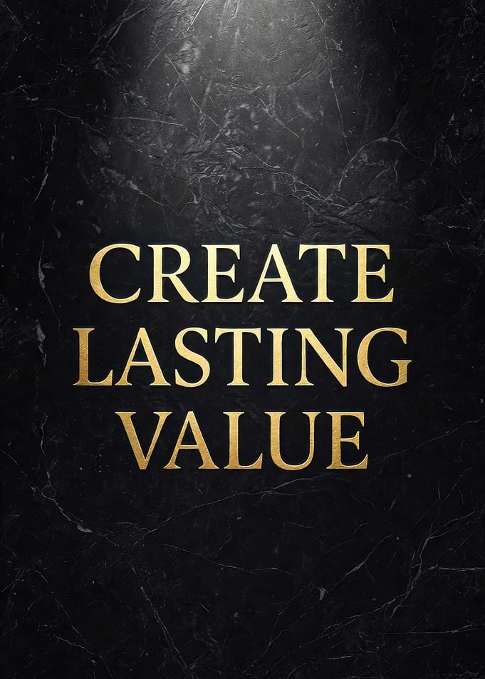 Create Lasting Value Text Art