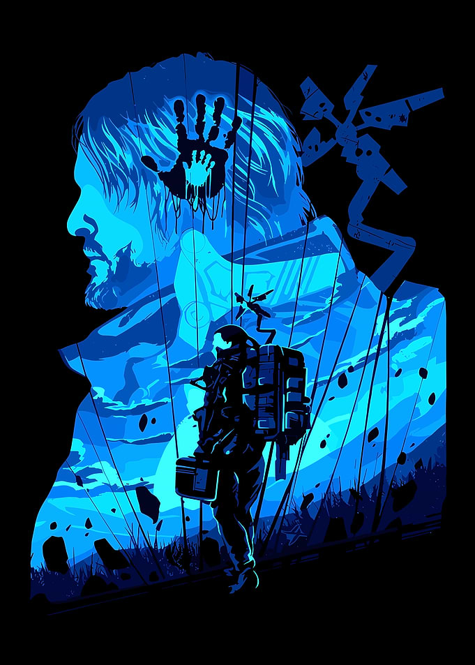 Death Stranding Sam Porter Bridges Silhouette