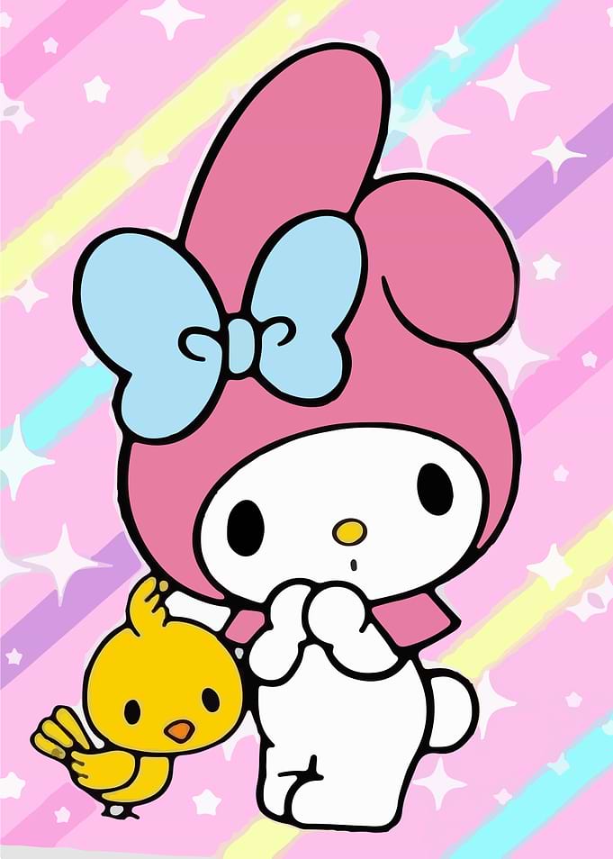 My Melody and Chick