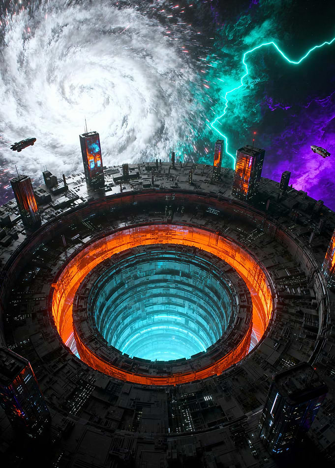 Deep Space Ring City