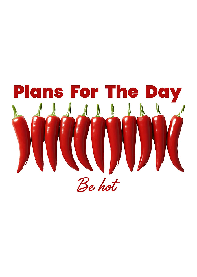 Plans For The Day Be Hot Chili Peppers