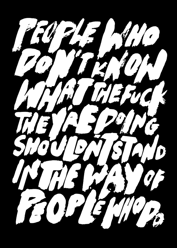 Inspirational Text Art