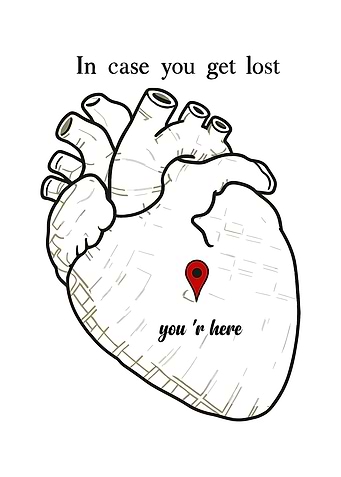 Heart Map You Are Here