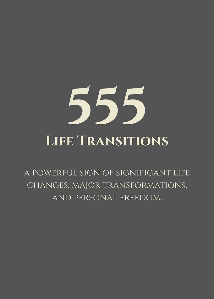 555 - Life Transitions