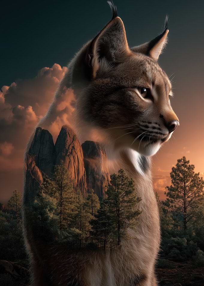 Lynx Double Exposure