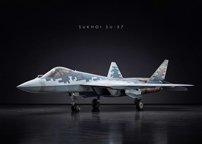 Sukhoi Su-57 Stealth Fighter Jet