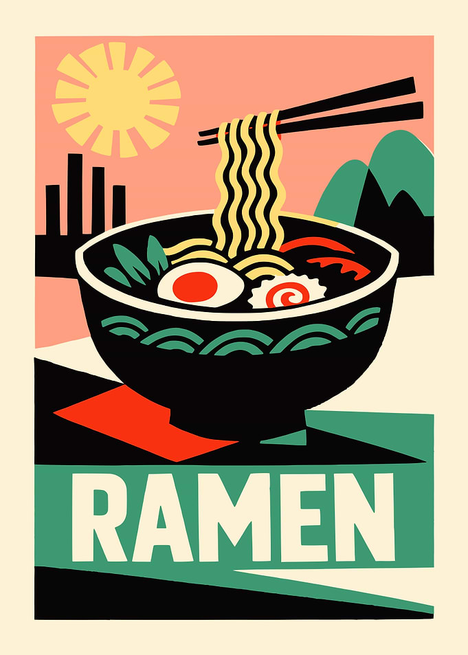 Ramen Sunshine Poster