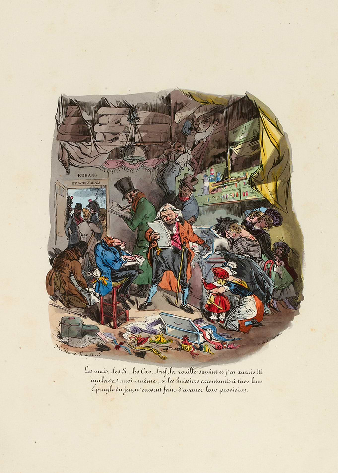 19th Century Parisian Street Scene