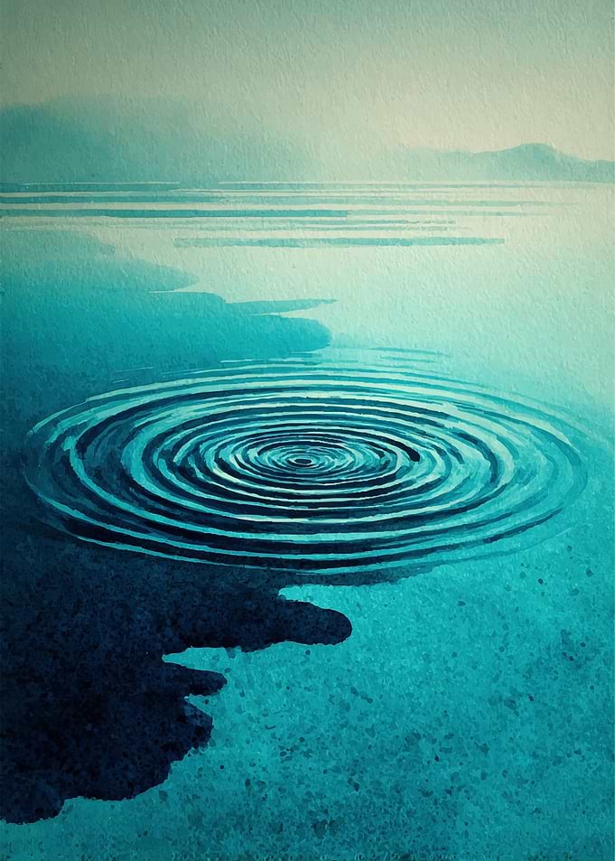Tranquil Water Ripples