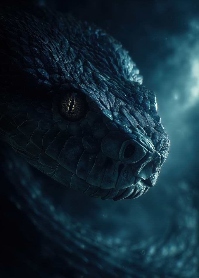 Menacing Snake