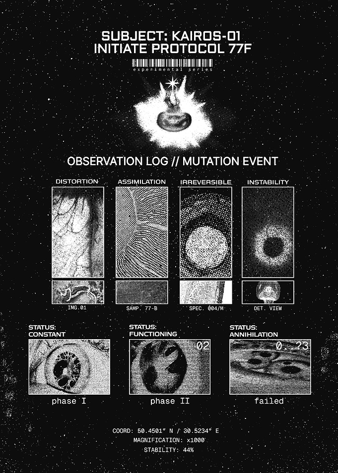 Sci-Fi Mutation Observation Log/black