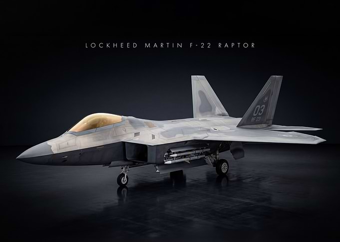 Lockheed Martin F-22 Raptor Jet