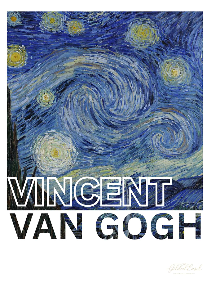 Vincent Van Gogh Starry Night Poster