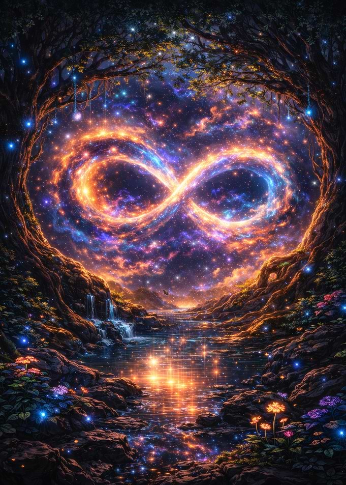 Cosmic Infinity in Enchanted Forest