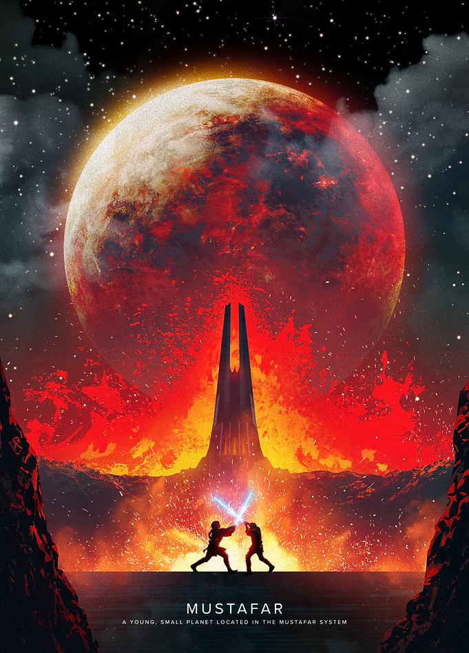 Star Wars Planets: Mustafar