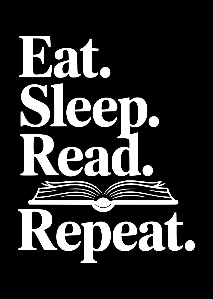 Eat Sleep Read Repeat Book