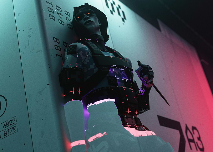 Neon Runner's Vigil